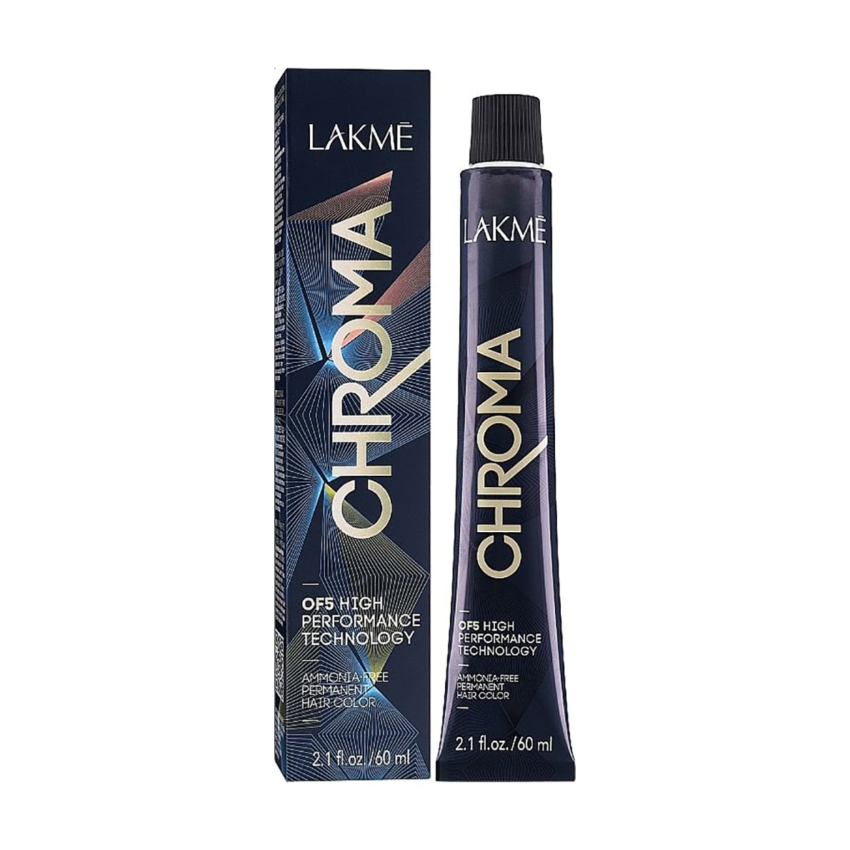 Напівперманентна фарба для волосся Lakme Chroma Permanent Hair Color 8/32 Фіолетово-золотистий світлий блондин, 60 мл